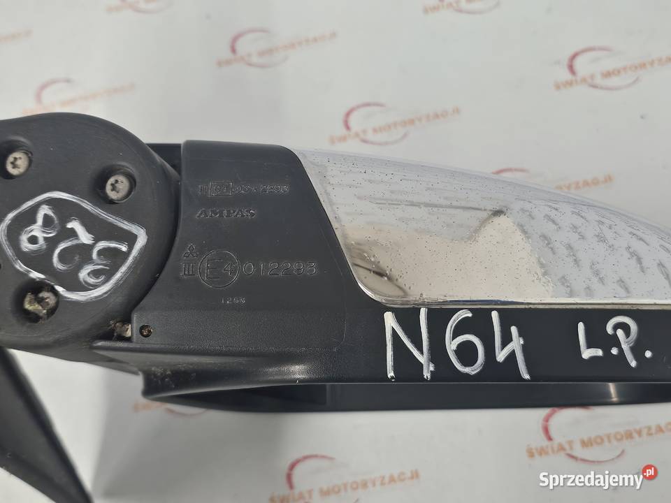 MITSUBISHI L200 07r lusterko lewe 5pin chrom osobowe Lusterka zewnętrzne Kielce sprzedam