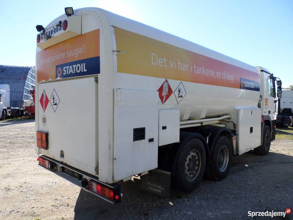 MercedesBenz Actros 2541 6x2 Cysterna 20 000 L Marki