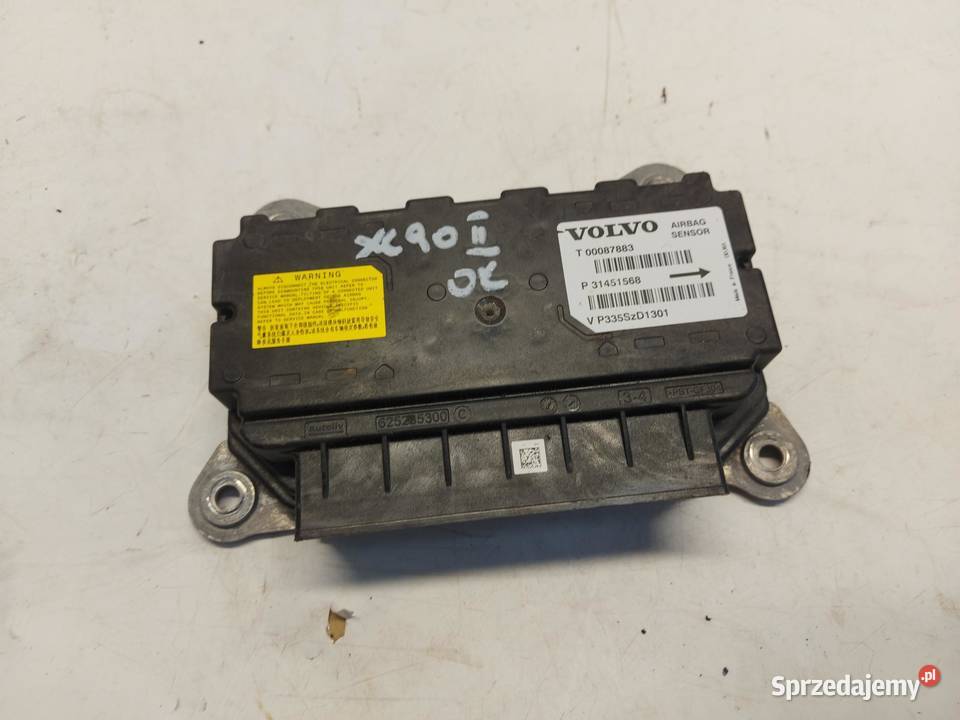 Volvo XC90 II D5 Moduł sterownik poduszek Komputery