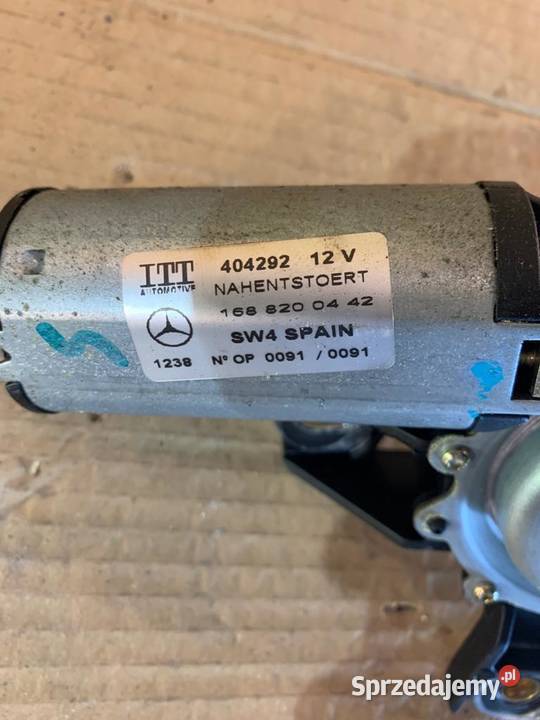 Silnik mechanizm tylnej wycieraczki mercedes a Szczecin