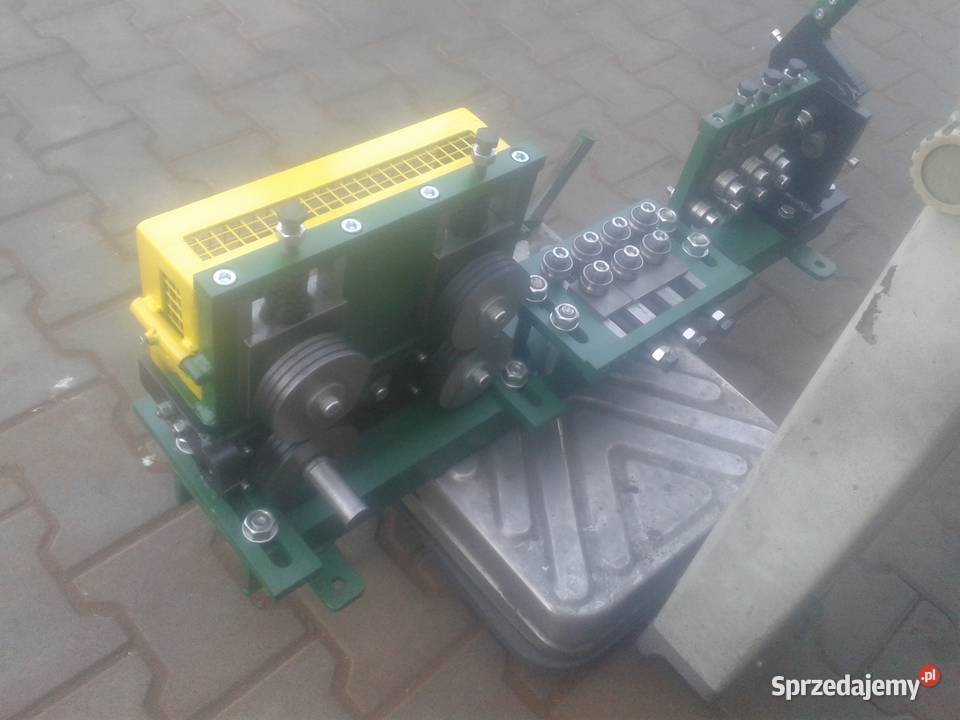 Prościarka do drutu prostownicapodwójny podajnik łódzkie Radomsko