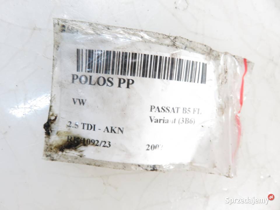 PÓŁOŚ PRAWA PRZEDNIA PASSAT B5 25 TDI osobowe