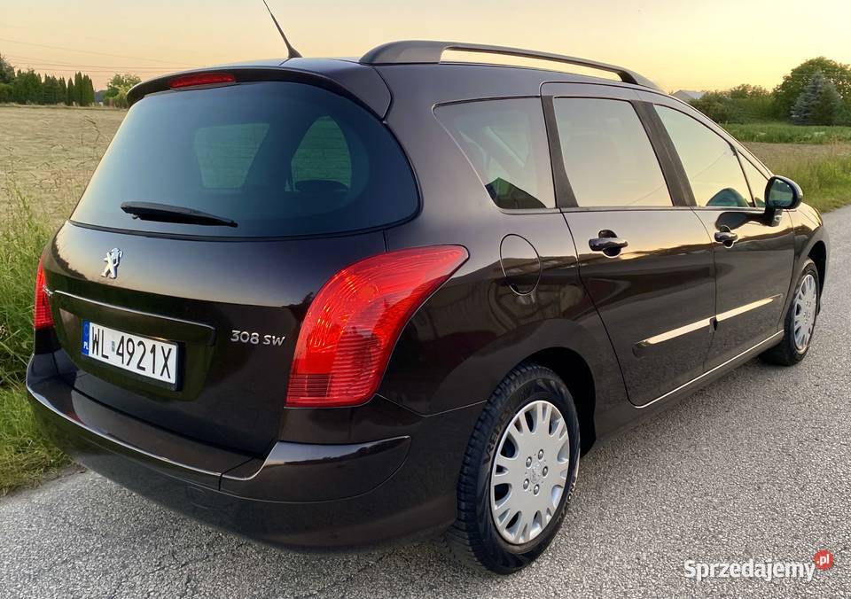 PEUGEOT 308 SW 16 Benzyna Bezwypadkowy FILM mazowieckie