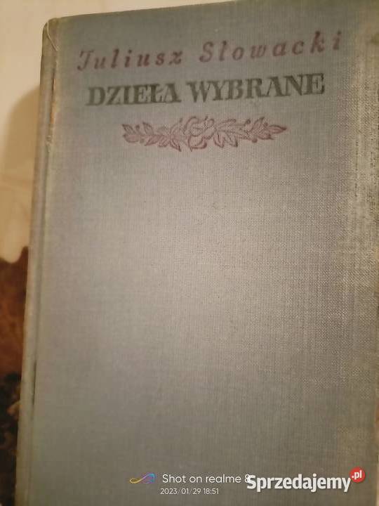 Dzieła wybrane Słowacki książki lektury szkolne Warszawa