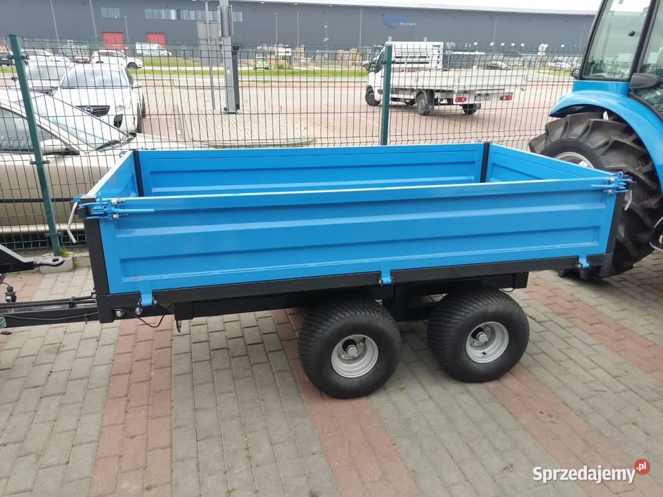 Przyczepy transportowe jedno dwu osiowe nowe Przyczepy rolnicze