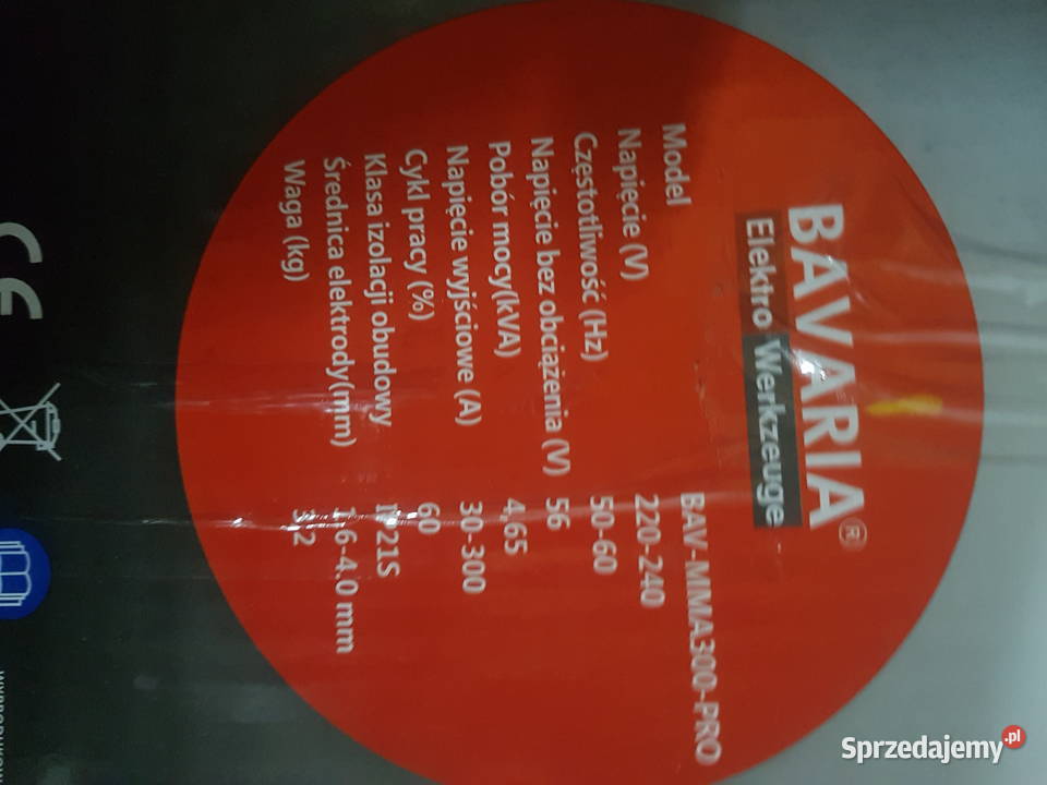SPAWARKA INWERTOROWA MMA BAVARIA IGBT 300A LCD Dom i Ogród Głogowa sprzedam