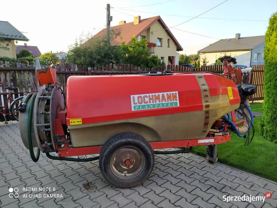 Opryskiwacz Lochmann 1000l mazowieckie Sobienie-Jeziory