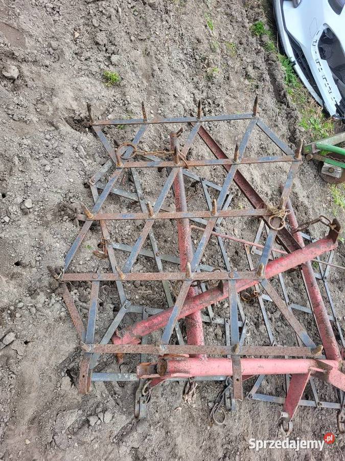 Brony uprawowe 5 składane nieuszkodzony Wiskitki