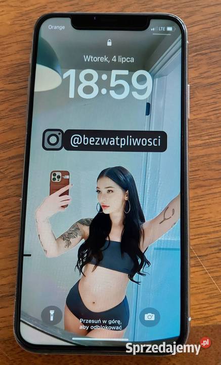 Telefon iPhone XS 64GB Biały Apple Używany Poznań