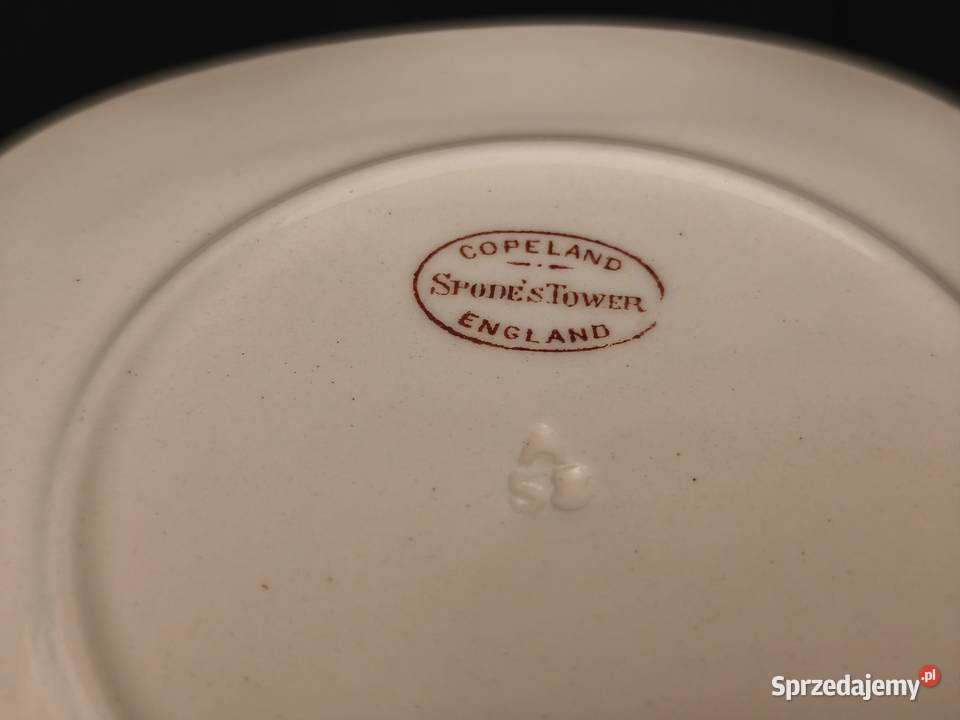 Talerz angielski Copeland Spodes Tower Chełm