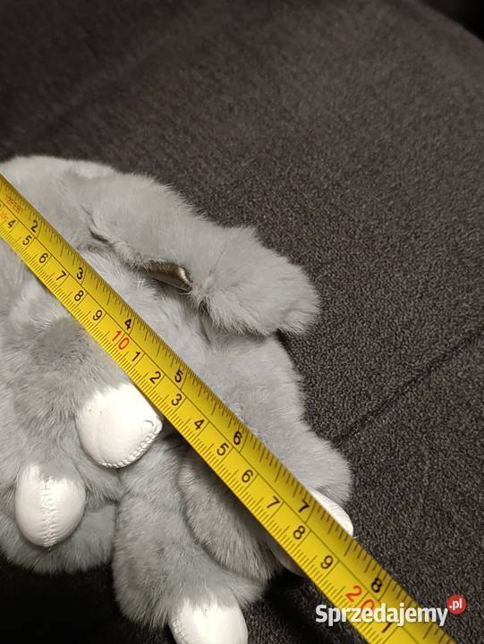 brelok królik breloczek miękki futrzak 18 wielkopolskie sprzedam