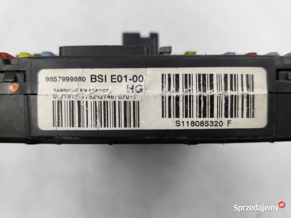 Sterownik Silnika Citroen Berlingo 16 HDI Wyszków