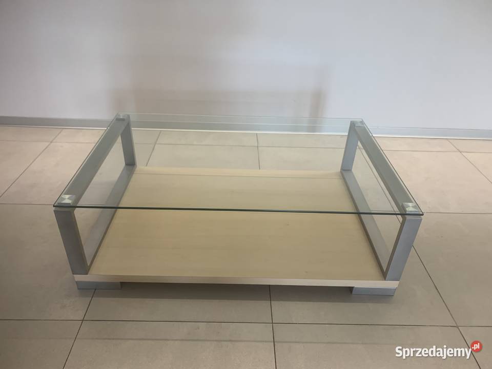SZKLANA ŁAWA STOLIK OKOLICZNOŚCIOWY Z NIEMIEC Dom i Ogród Kalety sprzedam