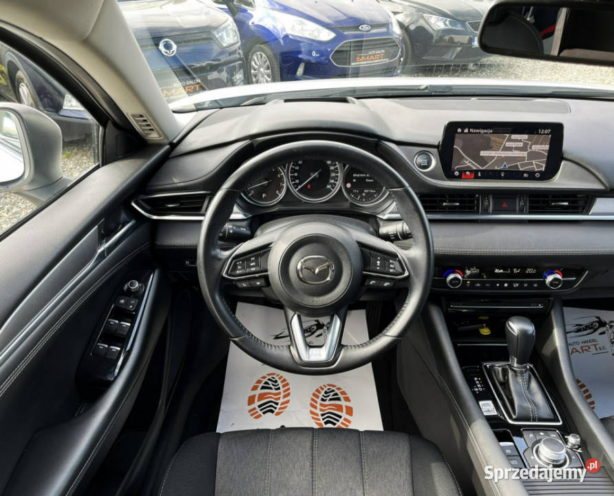 Mazda 6 Automat Navi Biała Perła Salon HUD III Rydułtowy