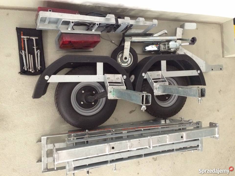 Przyczepka motocyklowa składana pomorskie