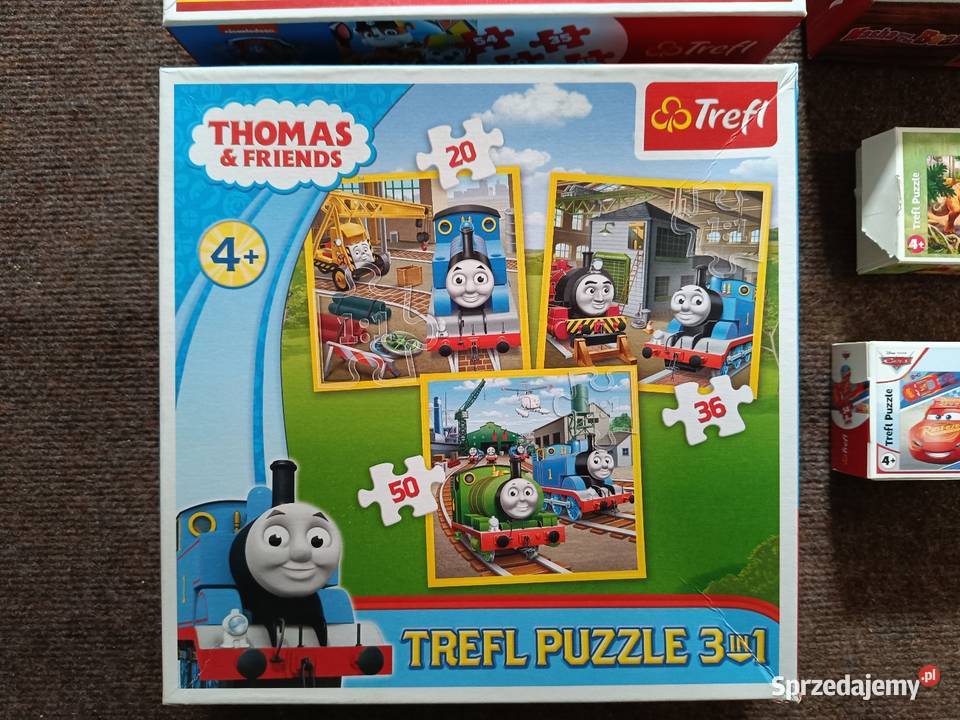 Zestaw puzzli dzieci 34 lat stan idealny Częstochowa sprzedam