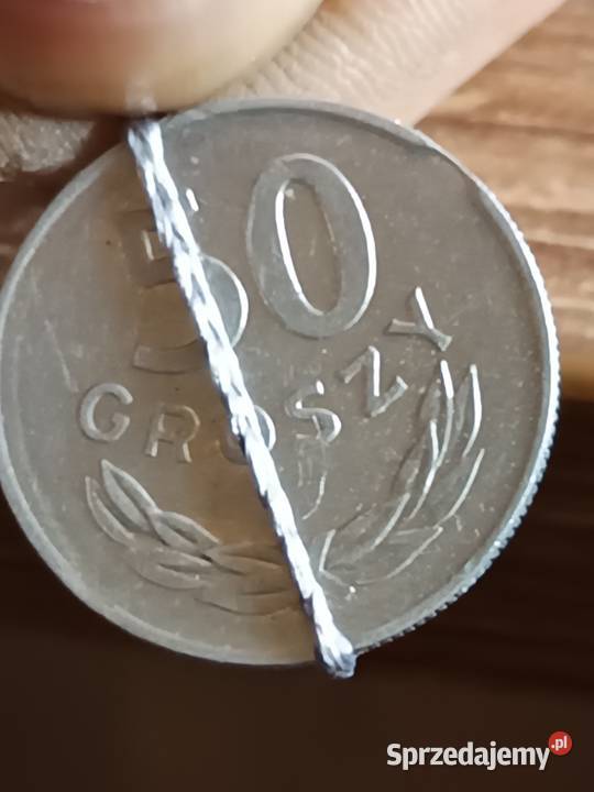 Sprzedam monete 50 groszy 1985 r lekkaskretka Numizmatyka Chełm
