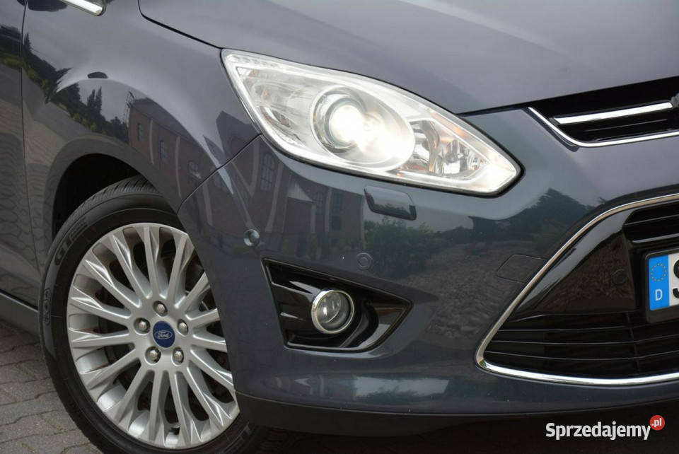 Ford Grand C biXenon Navi Skóry elKlapa Sony 140KM mazowieckie Ostrów Mazowiecka