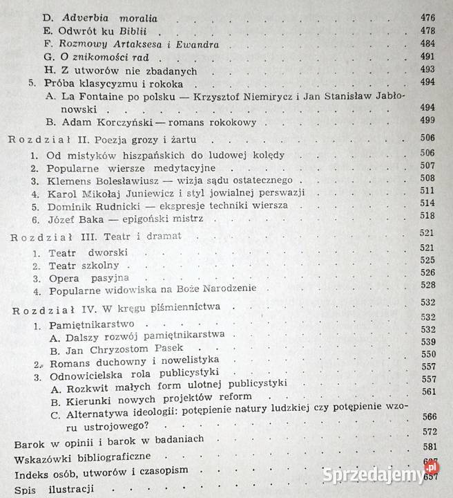 Barok Czesław Hernas Rok wydania 1976 Chełm