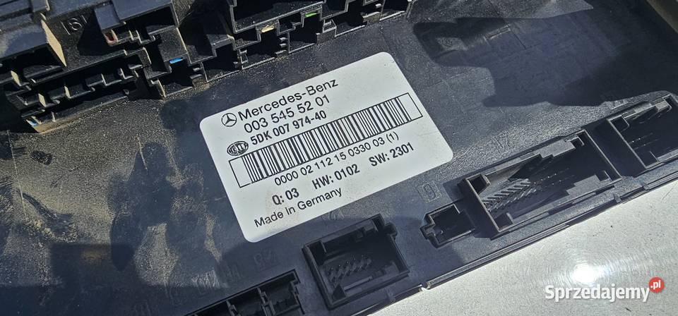 Modul sam tył mercedes w203 coupe 0035455201 Rok produkcji 2001