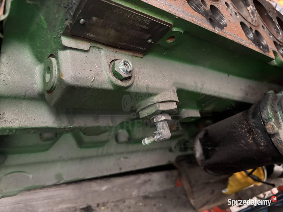John Deere 6175R 6068HL507 Silnik Blok Części Jastrzębniki