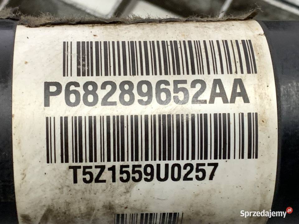 PÓŁOŚ PRAWY PRZÓD JEEP CHEROKEE KL P68289652AA osobowe