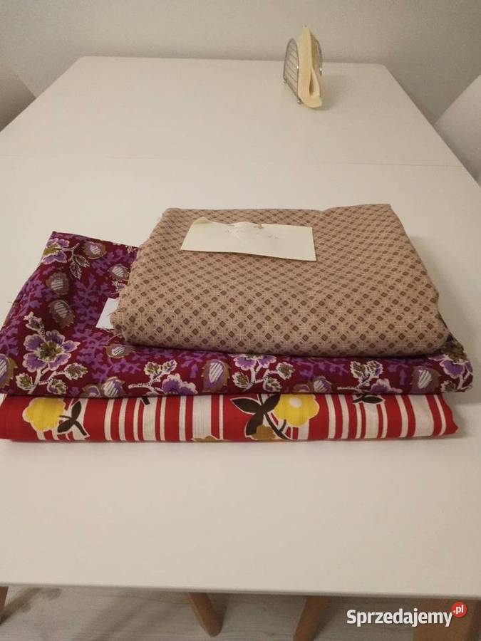 Tkaniny dekoracyjne śląskie Mysłowice sprzedam