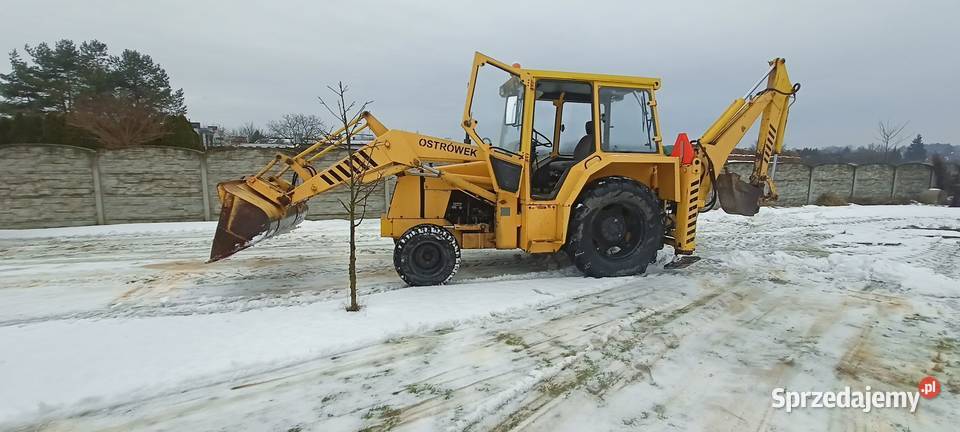 Koparko ładowarka NK perkins ostrówek 1995 Ostrzeszów