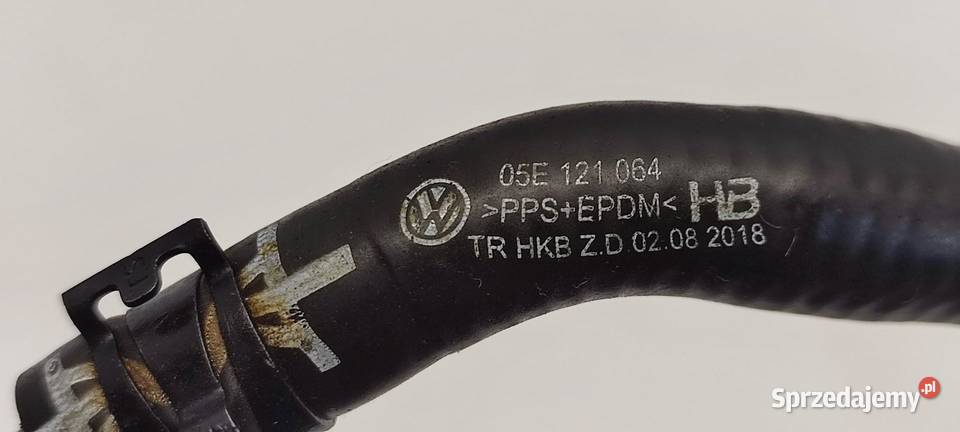 SKODA KAROQ RURA PRZEWÓD WODY 15 TSI 05E121064 sprzedam