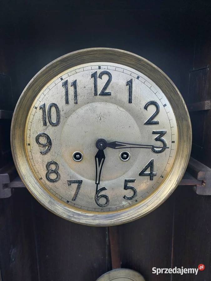 Stary zegar ścienny Junghans 1932r sprawny film pomorskie sprzedam