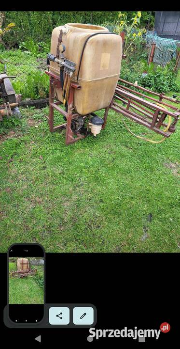 Opryskiwacz 300 l nieuszkodzony