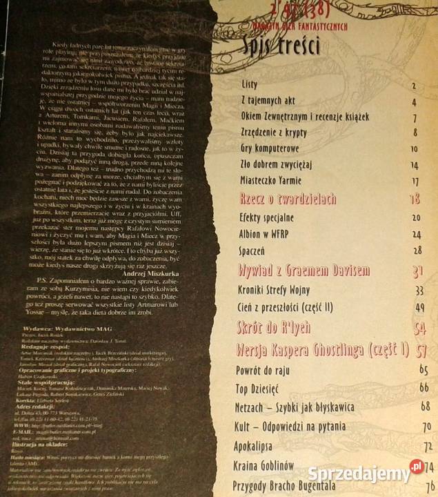 Magia i miecz 02 38 1997 miękka