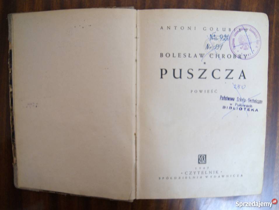 Antoni Gołubiew Bolesław Chrobry Puszcza t I Proza i poezja Parczew