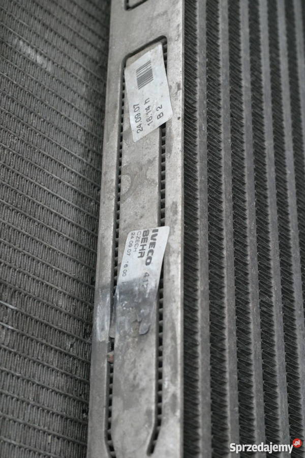 IVECO STRALIS EURO 5 CHŁODNICA WODY POWIETRZA Bieleń