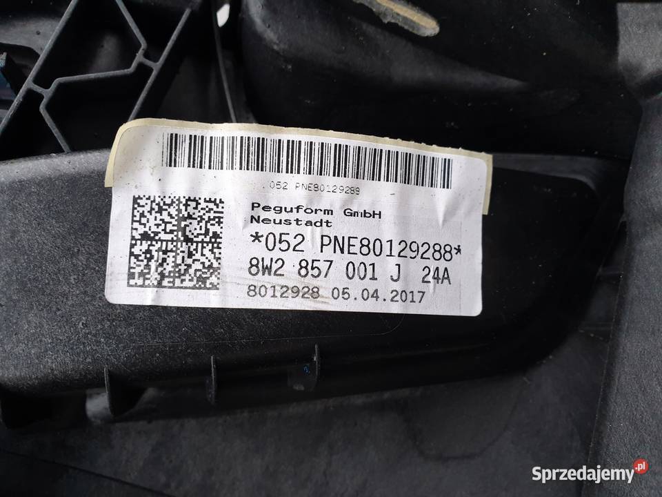 Audi A5 S5 II F5 8W 15 DESKA ROZDZIELCZA KONSOLA osobowe Deski rozdzielcze, konsole Rudka