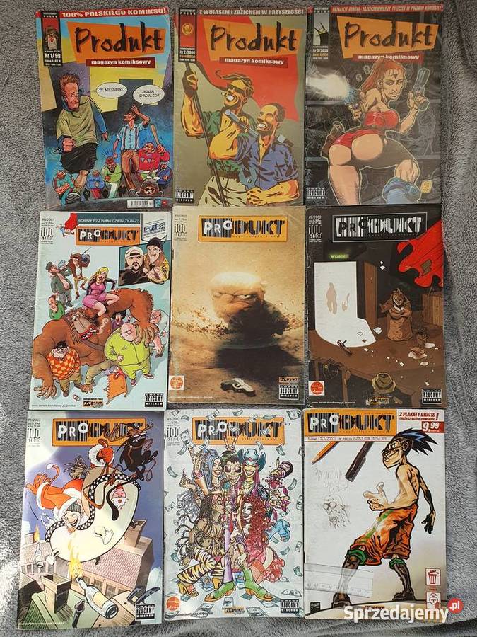Produkt Magazyn Komiksowy 14 numerów 19992004 Komiksy Gdynia