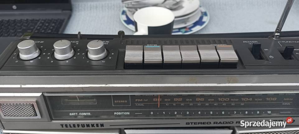 Radiomagnetofon Telefunken CR20 Sędziszów