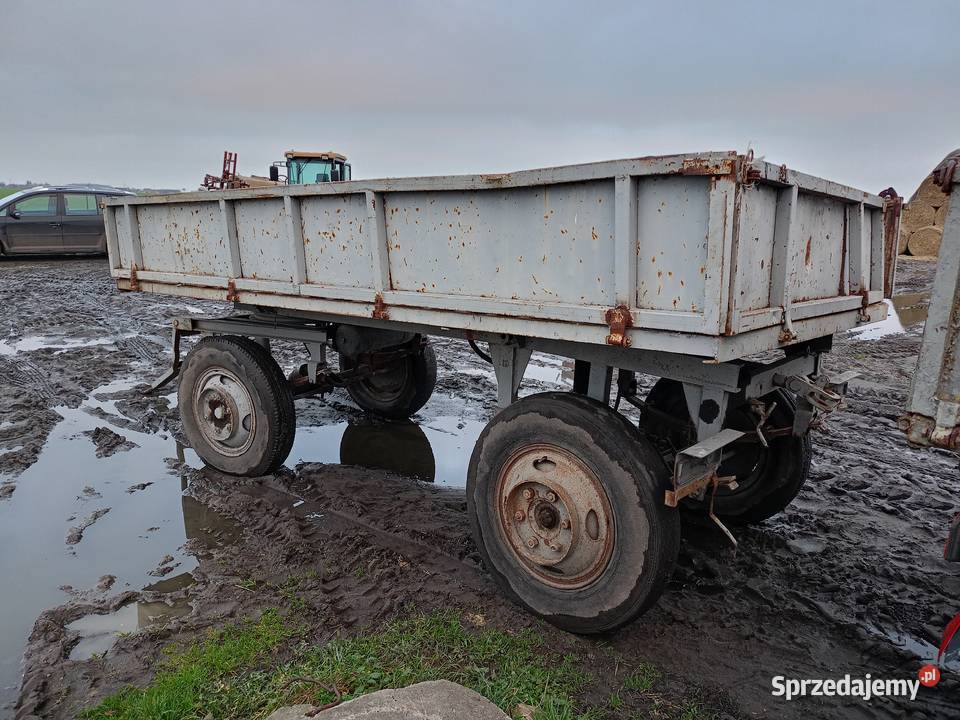 Przyczepa wywrotka D35D44 nieuszkodzony Gostyń