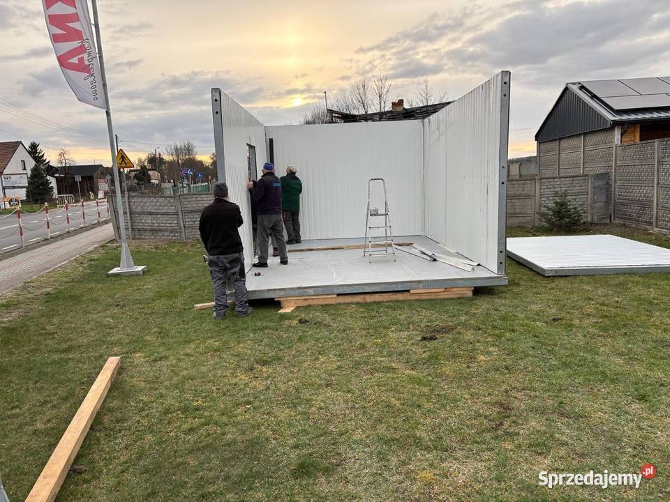 Kontener biurowy socjalny ocieplany Dąbrowa