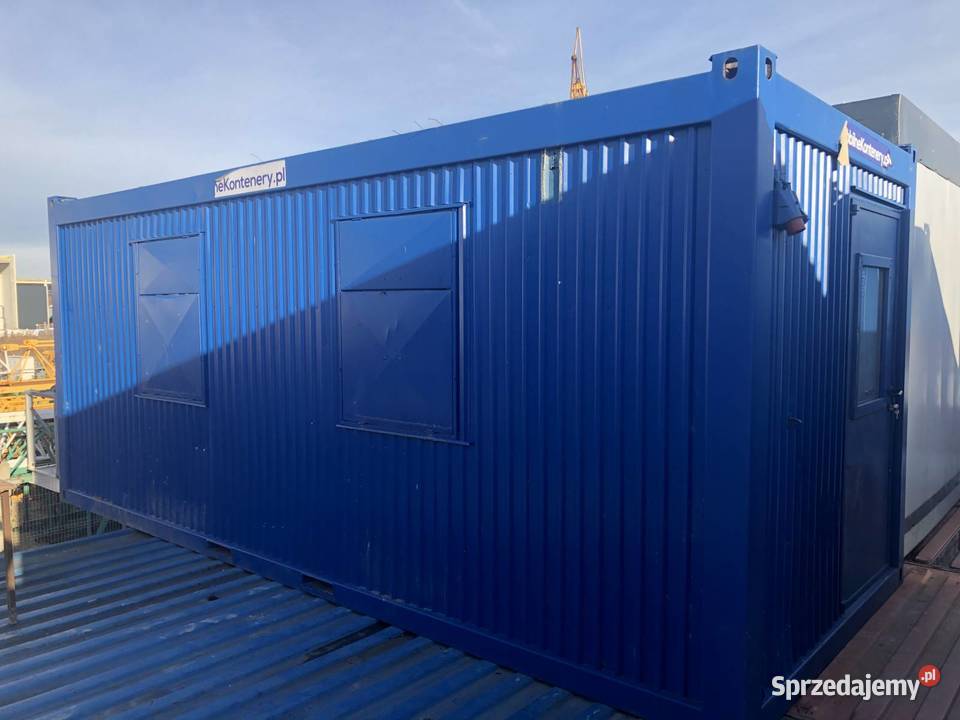 KONTENER BIUROWY SZATNIA ZAPLECZE BUDOWY Biznes i Przemysł