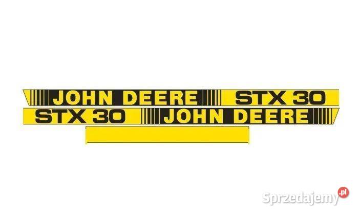 Naklejki oklejenie JOHN DEERE STX 30 Zamiennik