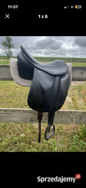 Siodło ujeżdżeniowe 17 mazowieckie Radzanów sprzedam