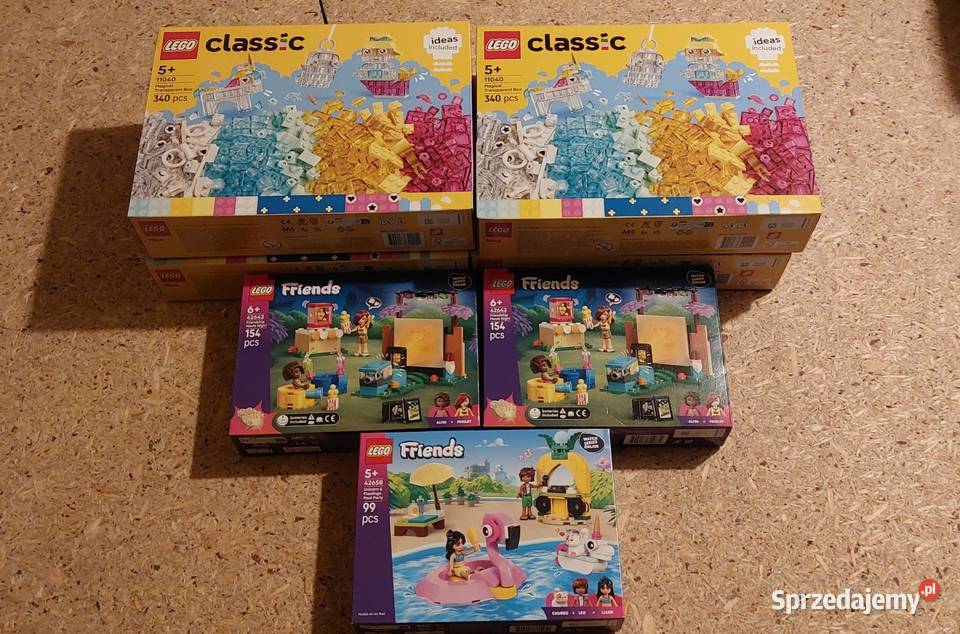 7 zestawów lego Klocki sprzedam