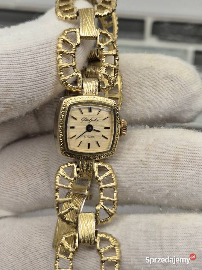 Damski zegarek vintage Glashtte GUB śląskie Chorzów