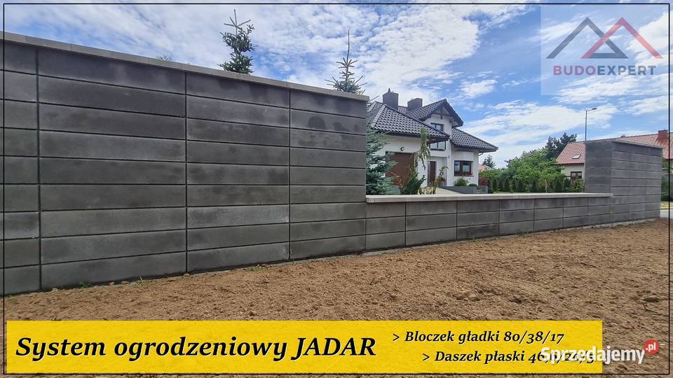 Ogrodzenie modułowe JADAR pustak bloczek gładki Pozostałe