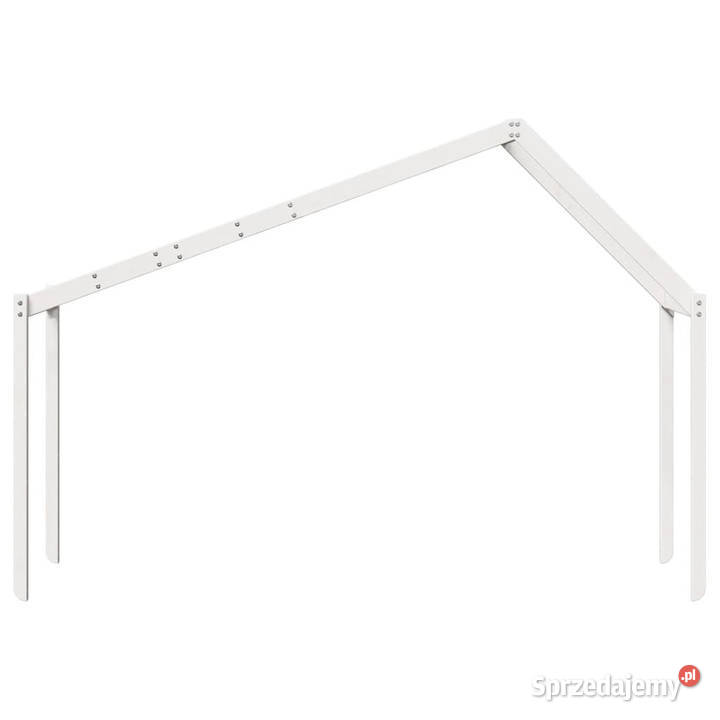 Daszek do łóżka dziecięcego biały 203x805x142 Warszawa sprzedam