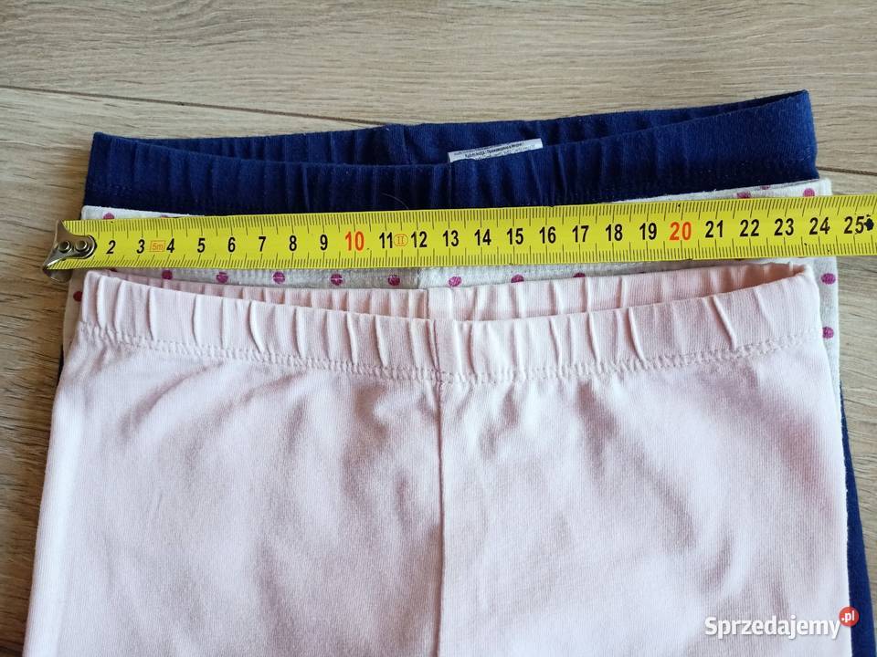 Legginsy getry dziewczęce 3pak 98 Płock