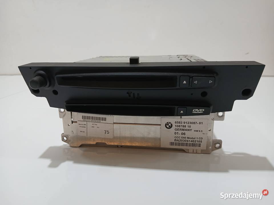 RADIO NAWIGACJA CCC BMW BMW E60 E61 9123087 Strzyżewice