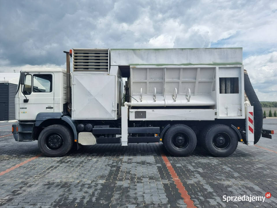 MAN MTS odkurzacz koparka ssąca substancje świętokrzyskie Daleszyce