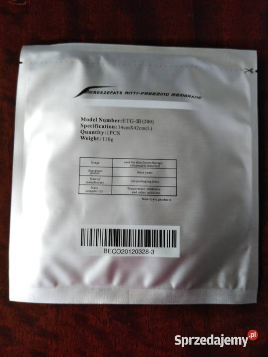 Wyprzedaż Membrana Cryo 34x42 śląskie Tychy